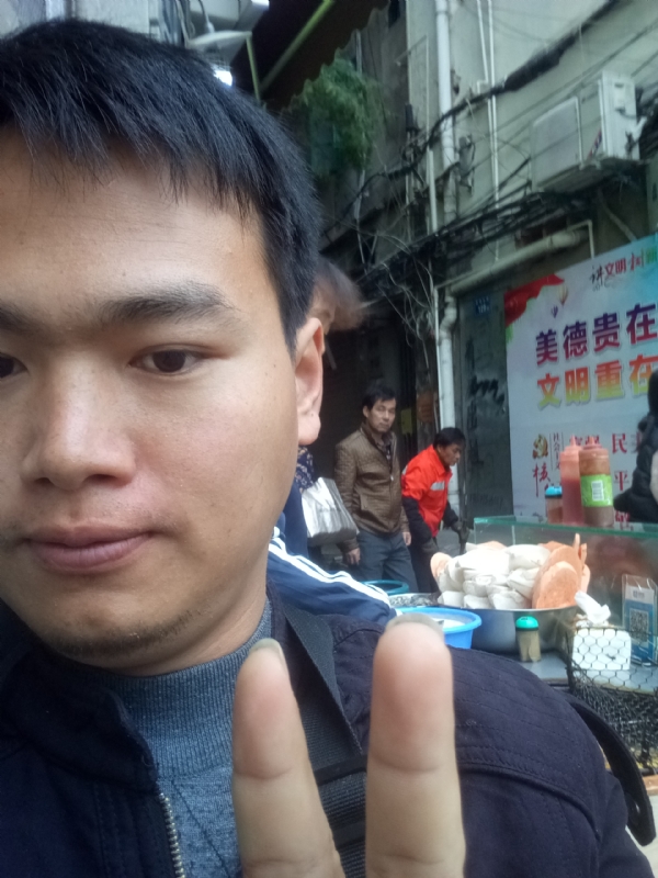 简单的第一张照片--马尾征婚网